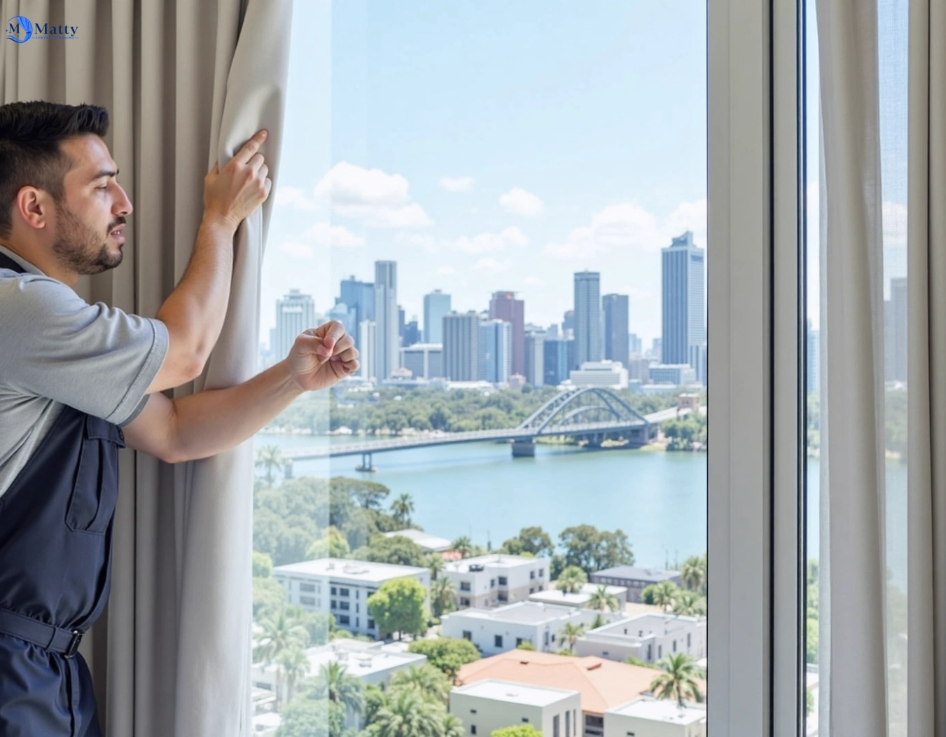 Professional curtain steam cleaning service tarrawanna-nsw QLD by Matty Curtain Cleaning